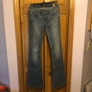 Hollister low rise flare jeans